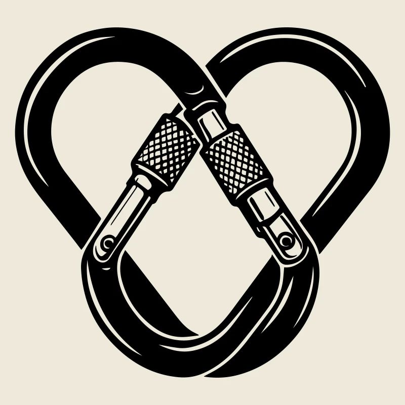 Karabiner-Herz – Liebe zum Klettern