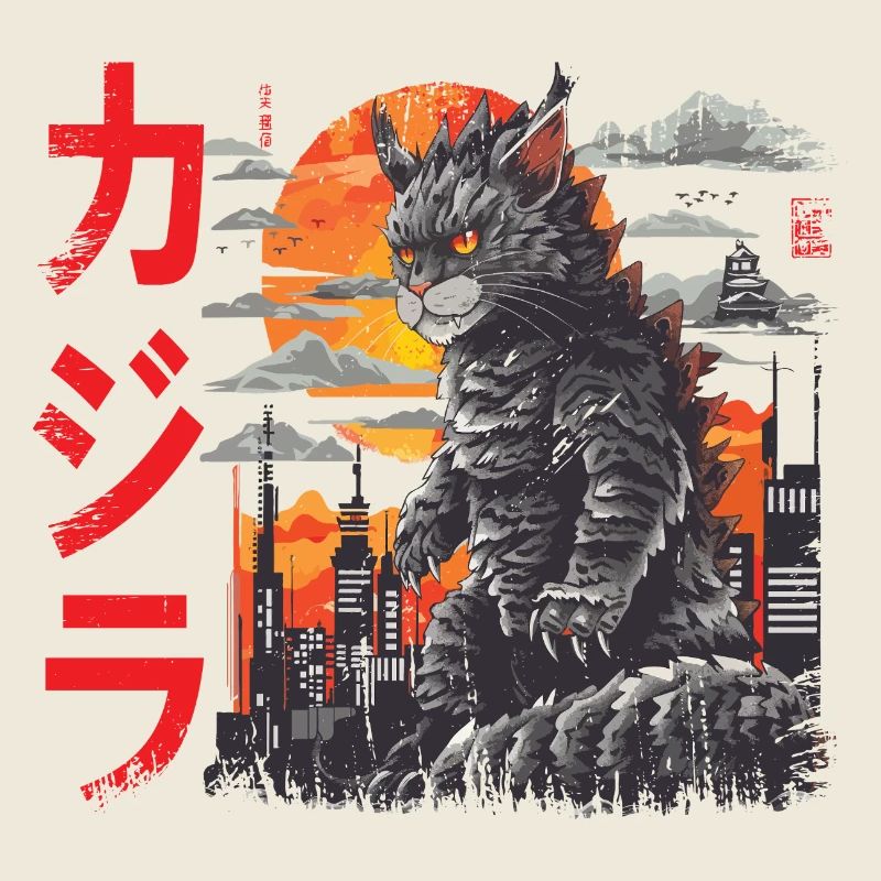 Chat monstre japonais Kitty