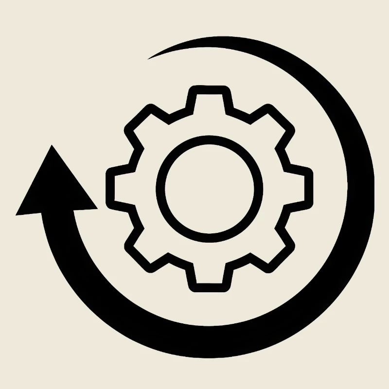 Rotation Wheel Logo Image