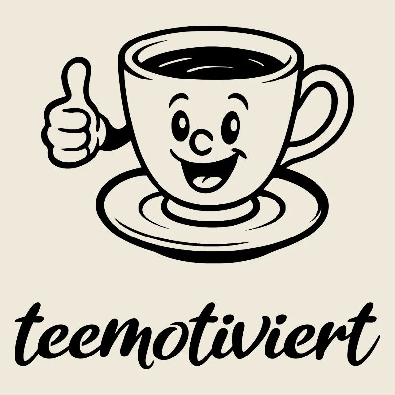 teemotiviert, Teetasse, Tee, Teepause, demotiviert