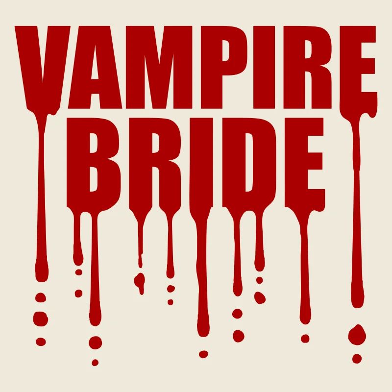 Vampire Bride Bloody Halloween Bachelor Bride Wedding