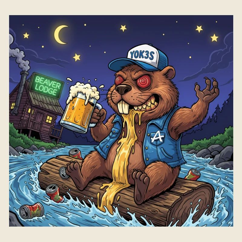 Biber Nachtbier Abenteuer