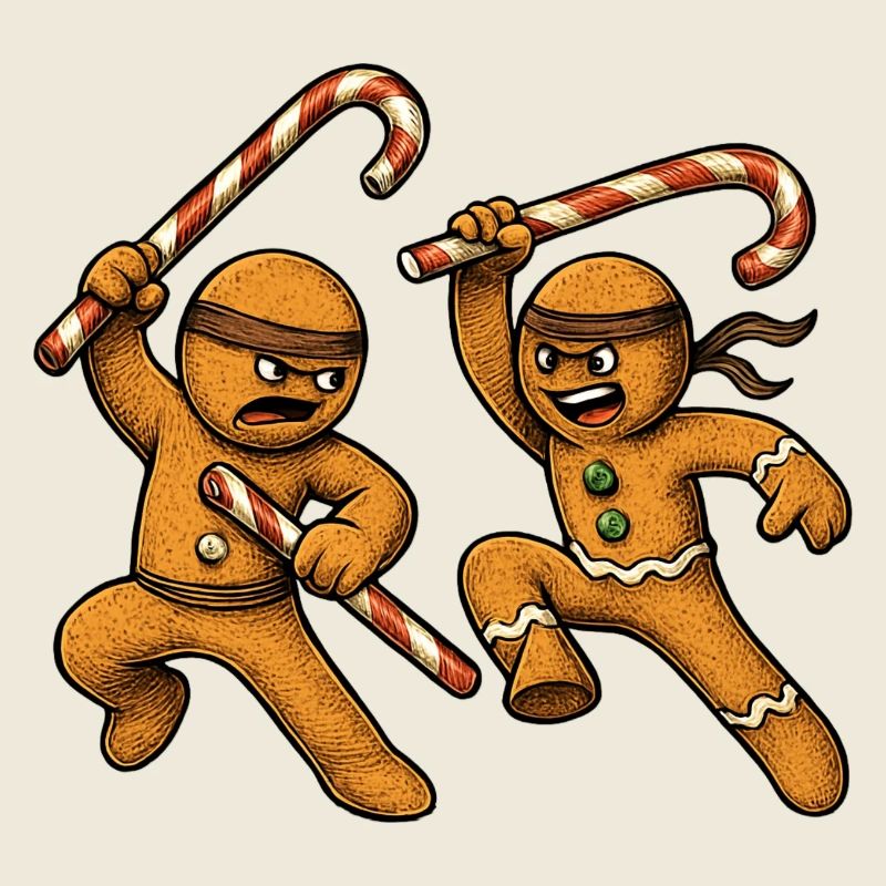 Weihnachts-Lebkuchenmänner