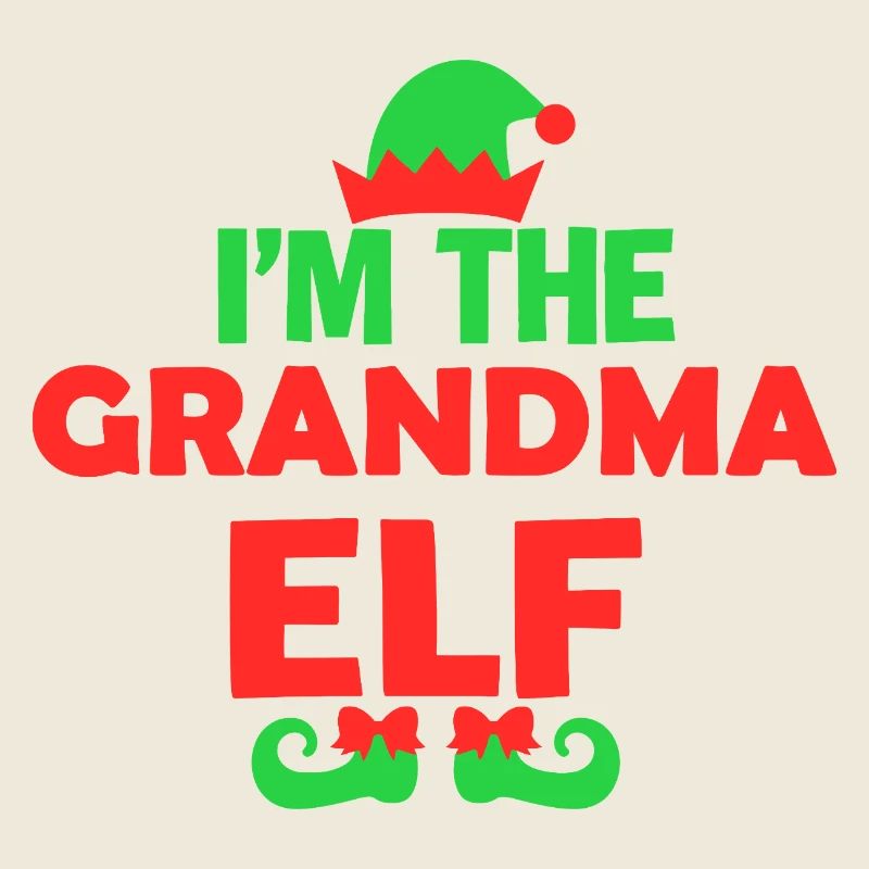 Mamie elfe Noël Cheer