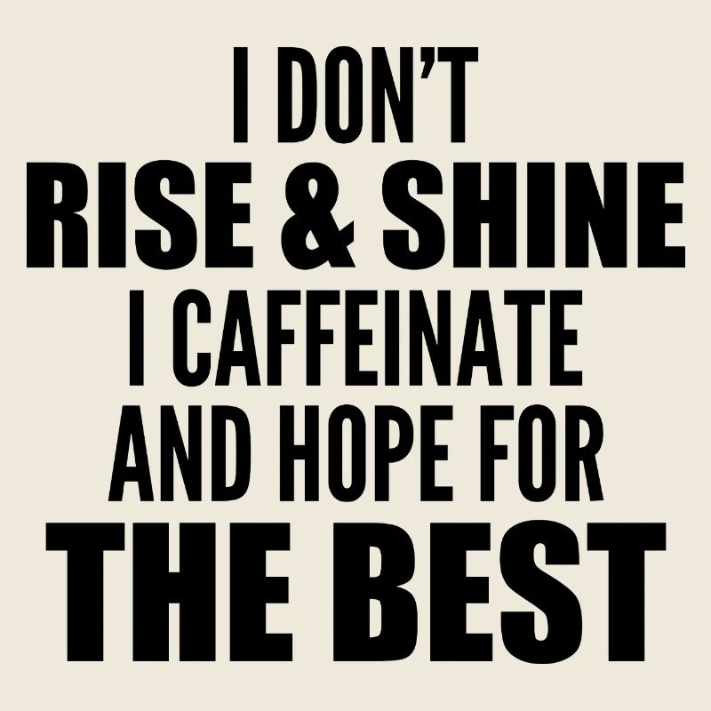 I Don't Rise And Shine 