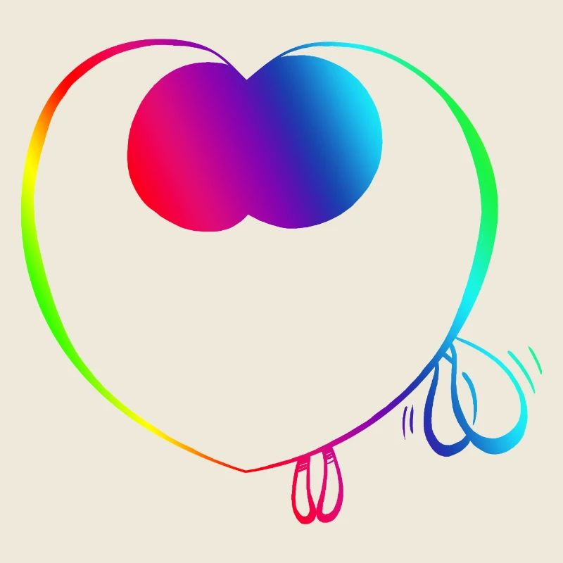 Süßer Regenbogen-Trickster