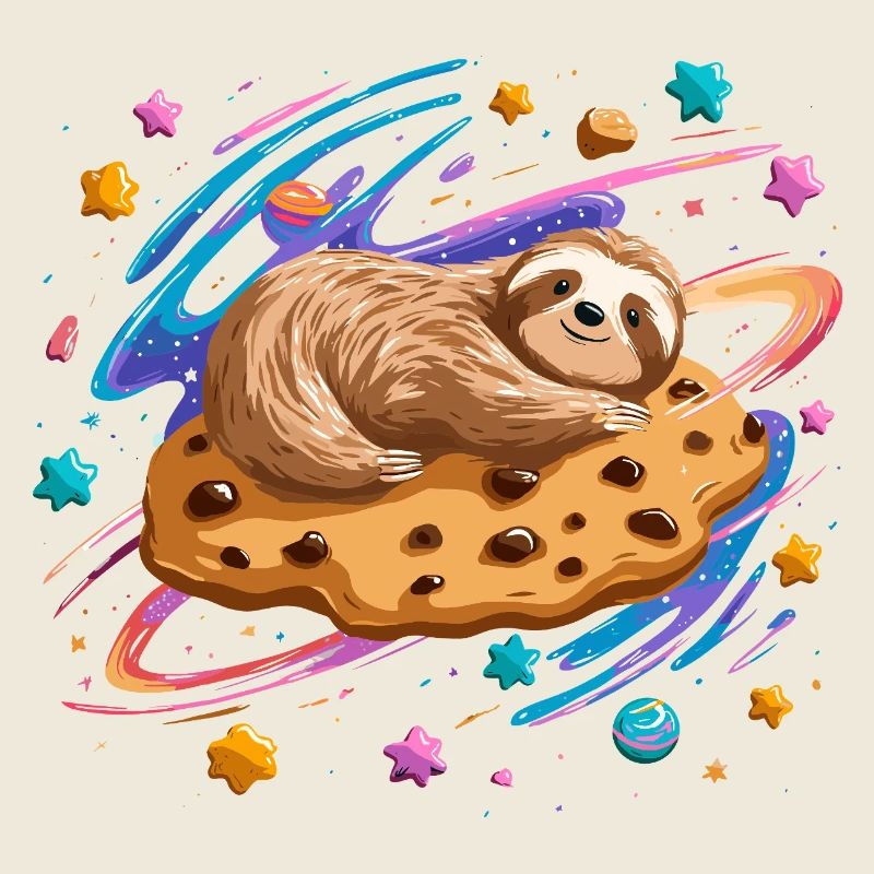 Paresseux de l’espace sur Cookie