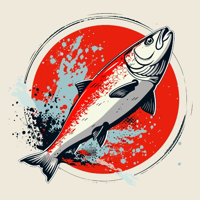 Fisch Grafik