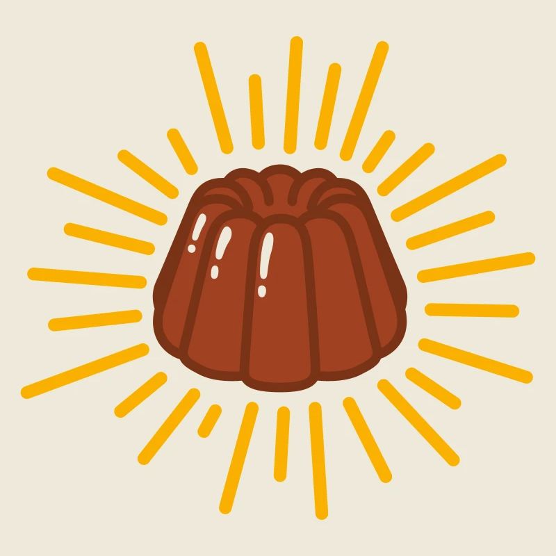 Sonnen-Bundt Kuchen Design