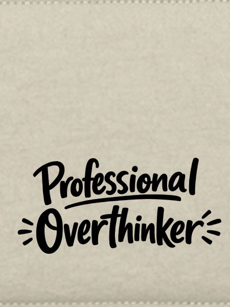 professional overthinker