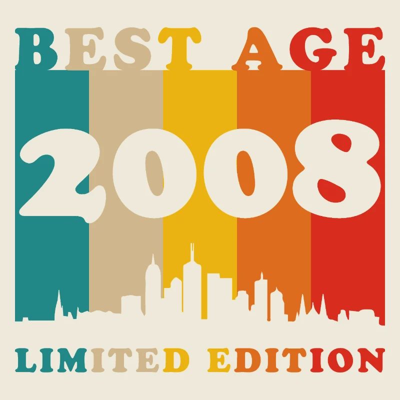 2008 Vintage Retro Birthday Gift