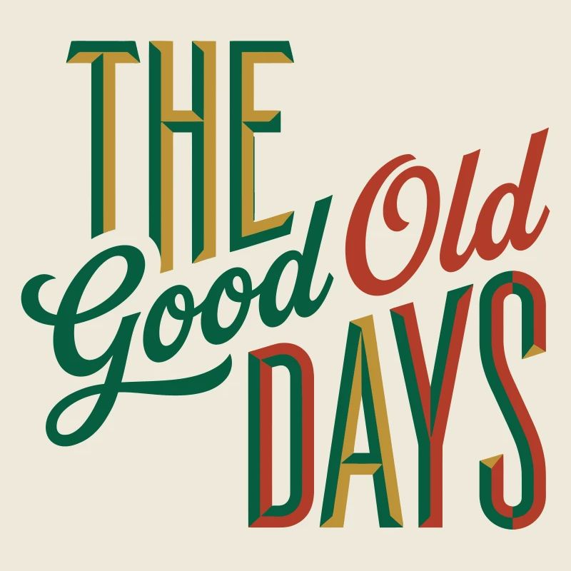 Vintage Old School Typography