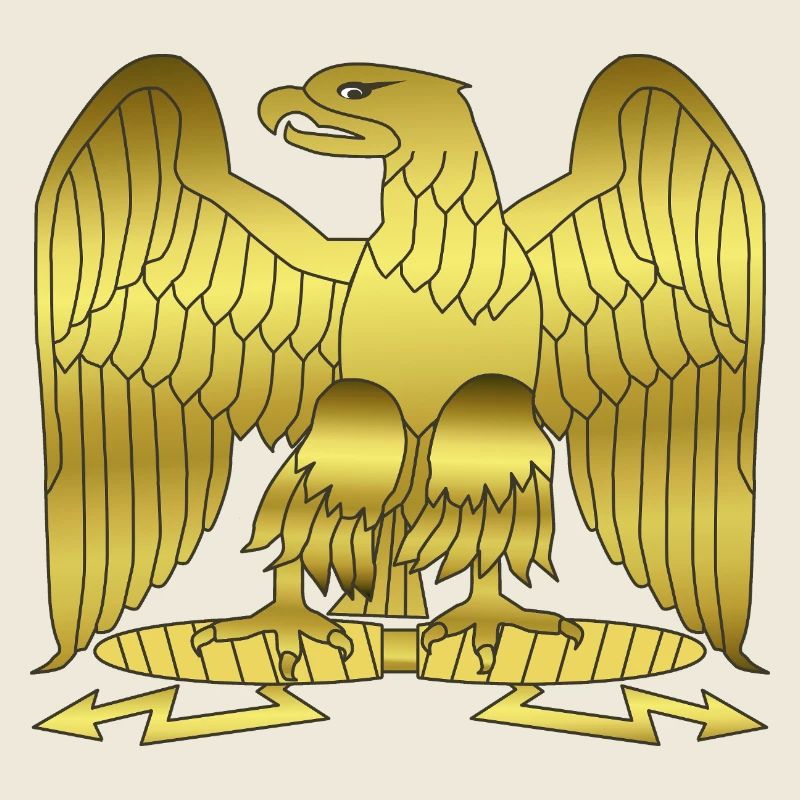 Napoleon Golden Imperial Eagle Crest