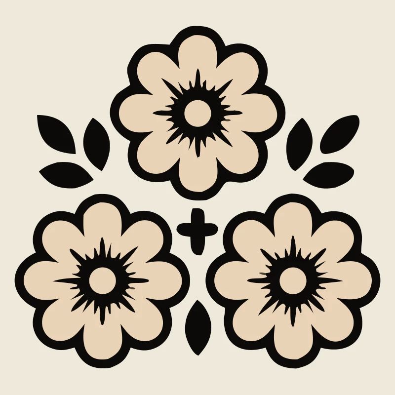 Folklore Blumen Blüten Tracht