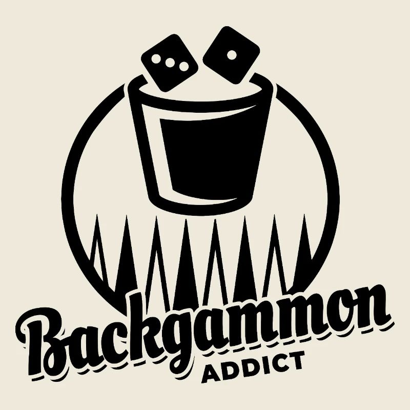 Backgammon Addict | Brettspiel | Geschenk