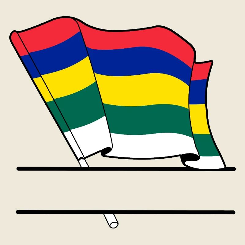 Terschelling Flag – Custom Island Design