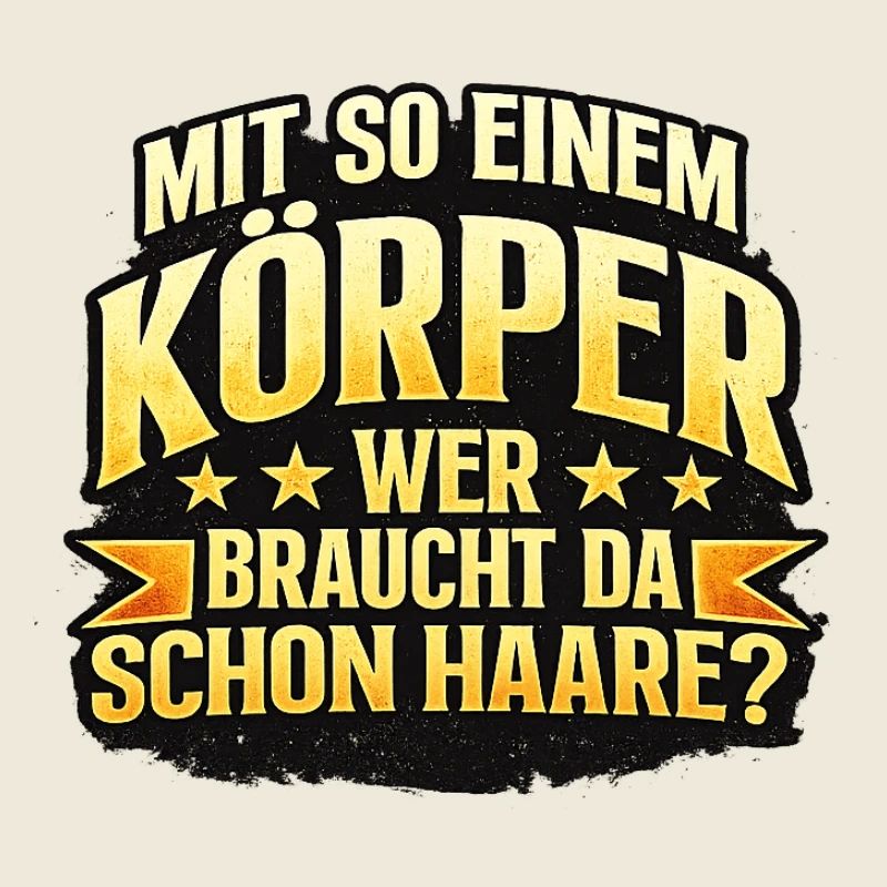 Mit so einem Körper – Wer braucht Haare