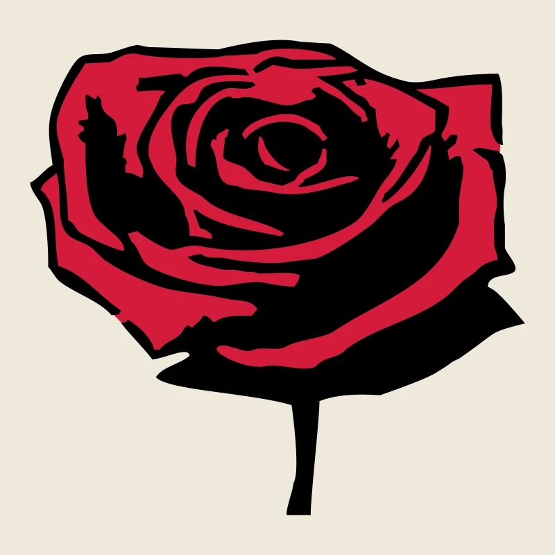 Rose rouge