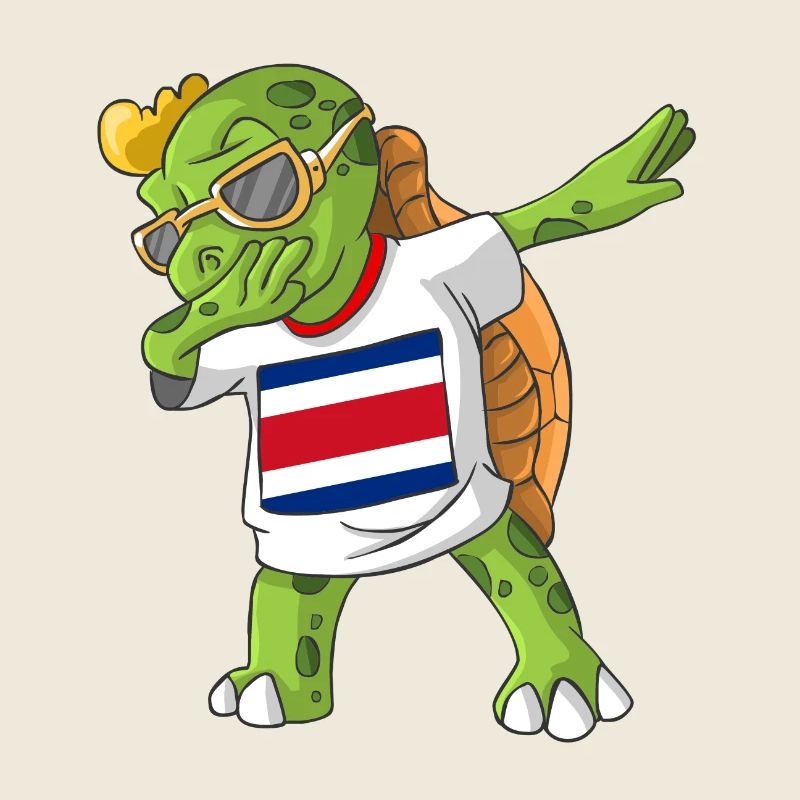 Costa Rica Dabbing turtle
