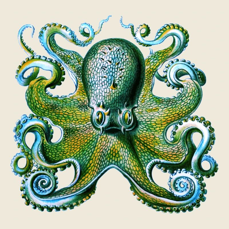 pieuvre calmar tatouage tentacule monstre angs