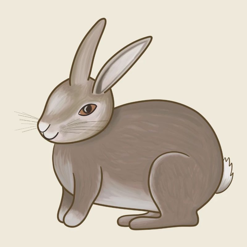 Hase braun