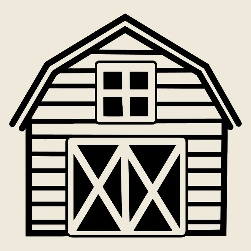 Image d’ombre transparente du logo de la ferme