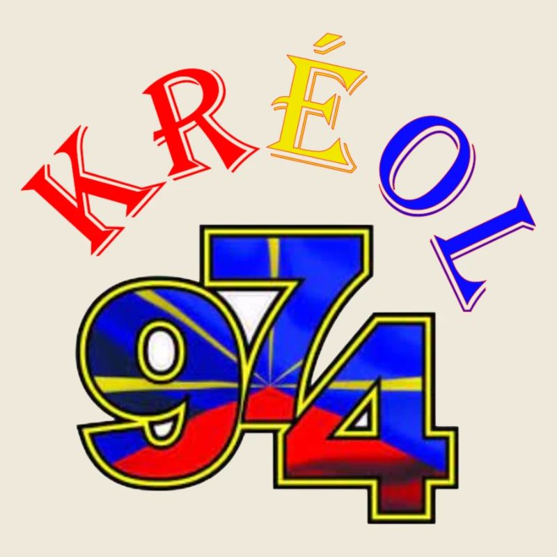 Kreol 974 Neon Grid