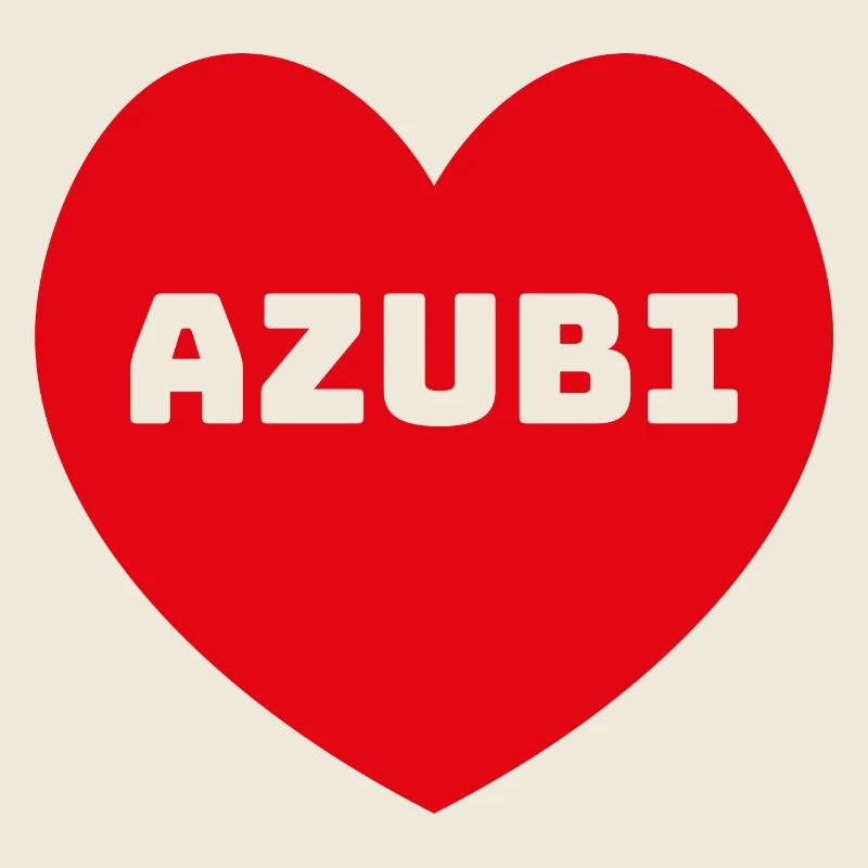 Herz Azubi rot