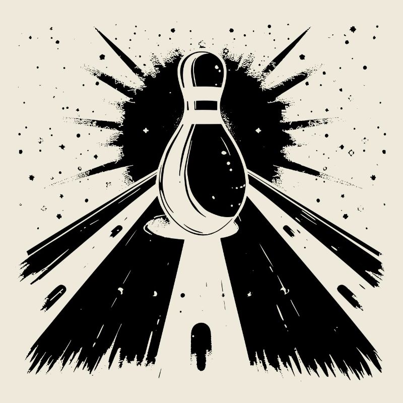 Bowling Pin Graphic