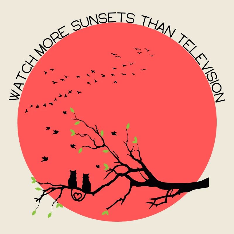 Watch more sunsets than Television