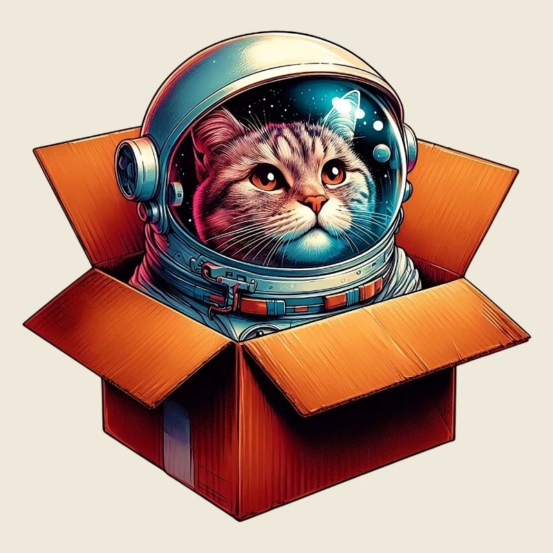 Astronaut Katze