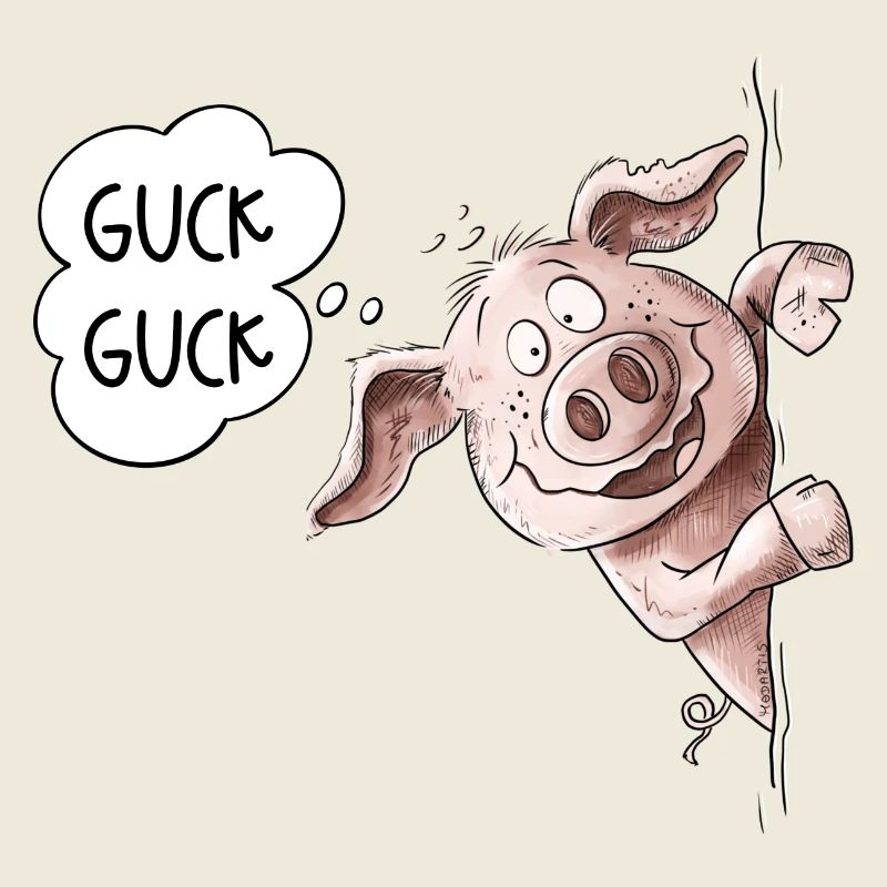 Guck Guck Schweinchen Schwein Wutz Wutzchen