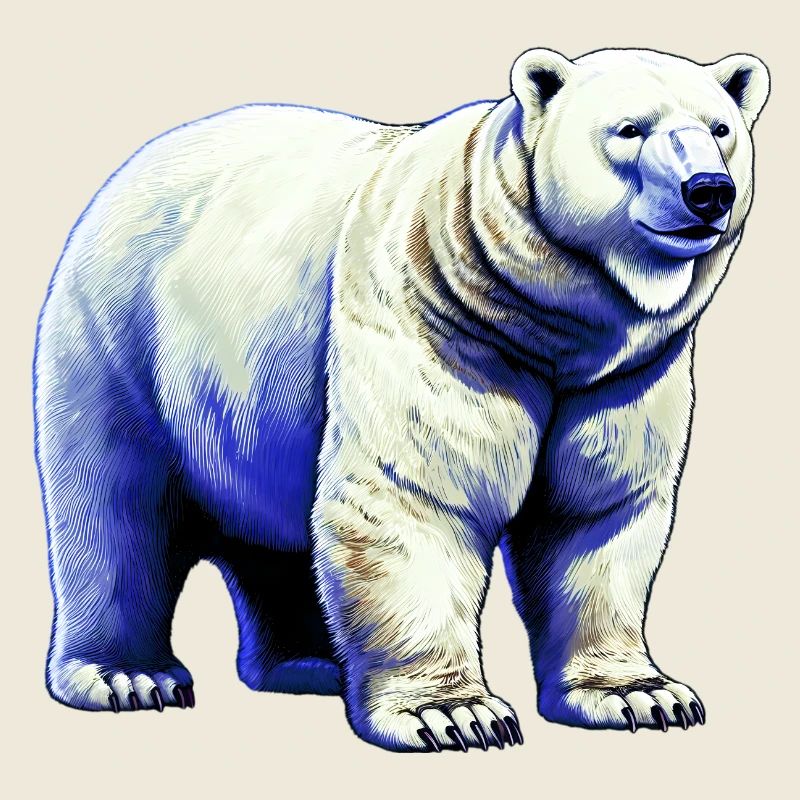 Ours polaire blanc