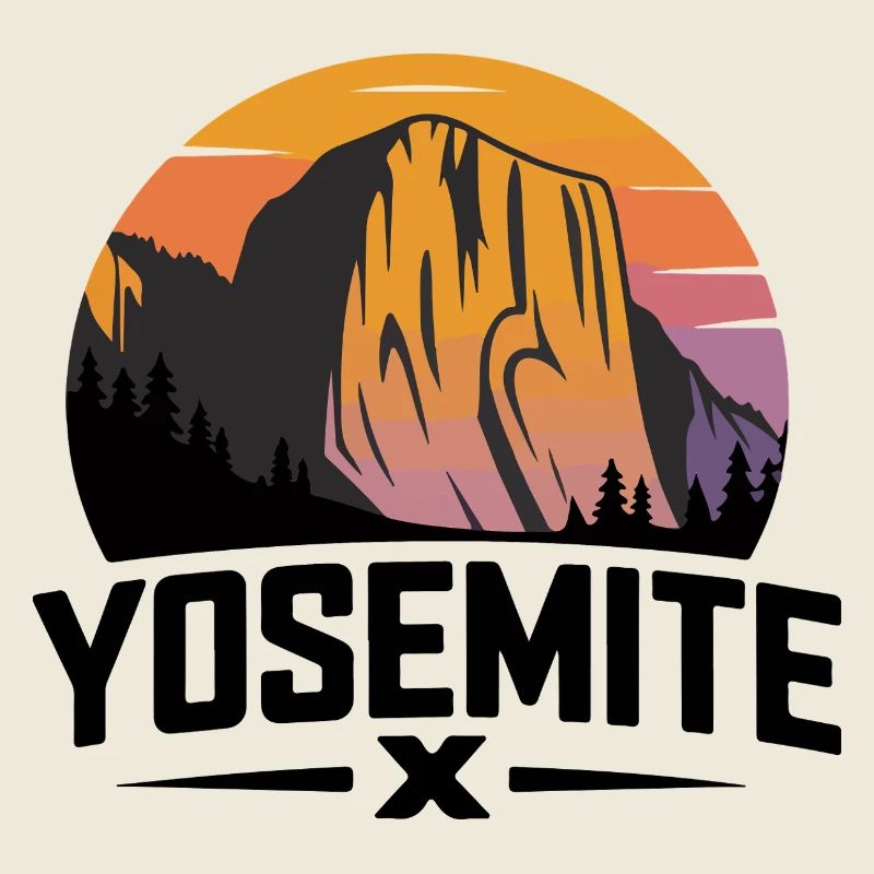 Yosemite X Modern Outdoor Logo