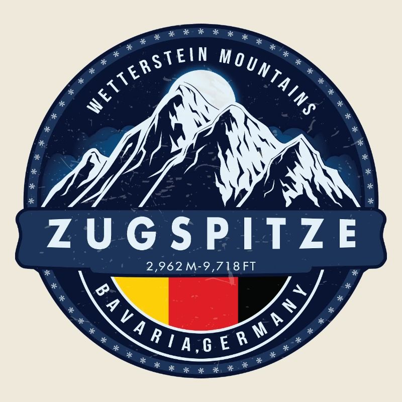 Zugspitze , , Wetterstein Mountains , Germany-Aust