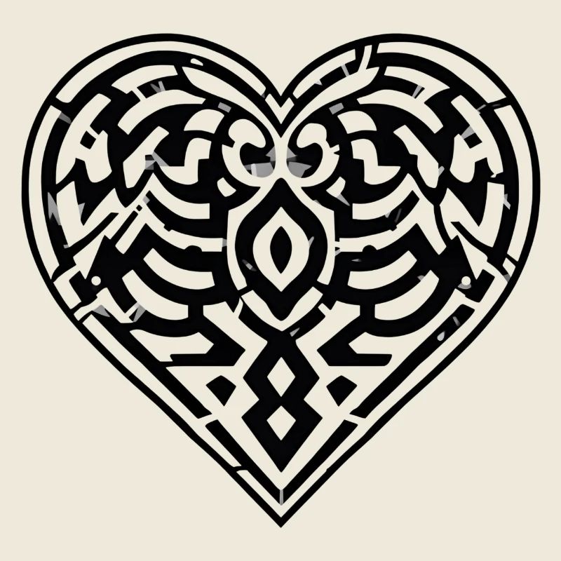  Herz Muster Liebe
