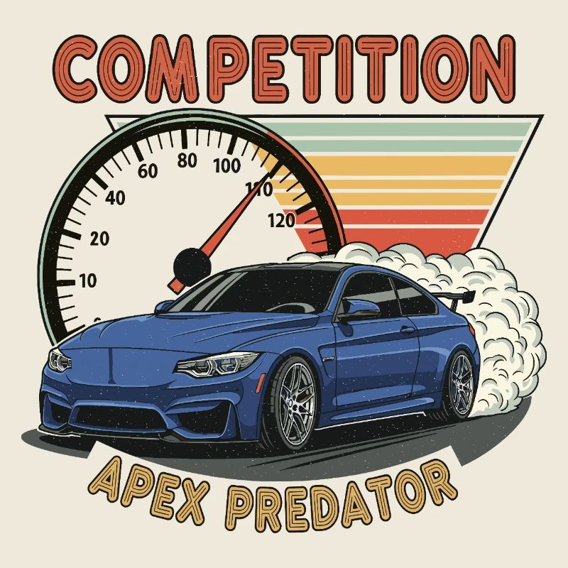 Voiture de drift de compétition