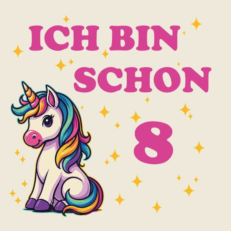 Kindergeburtstag 8, Tanzendes Lustiges Einhorn