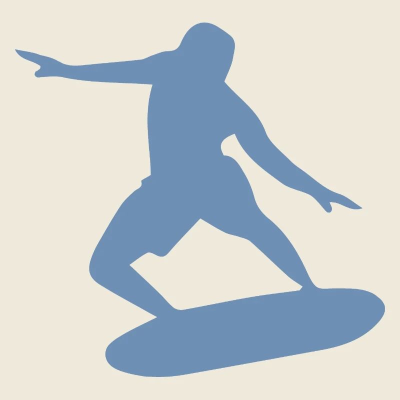 Planche de surf minimaliste Surf Eau Été