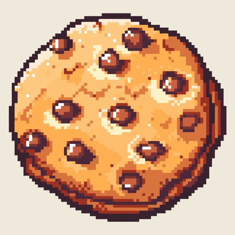 Pixelkeks Pixelcookie Retrokunst