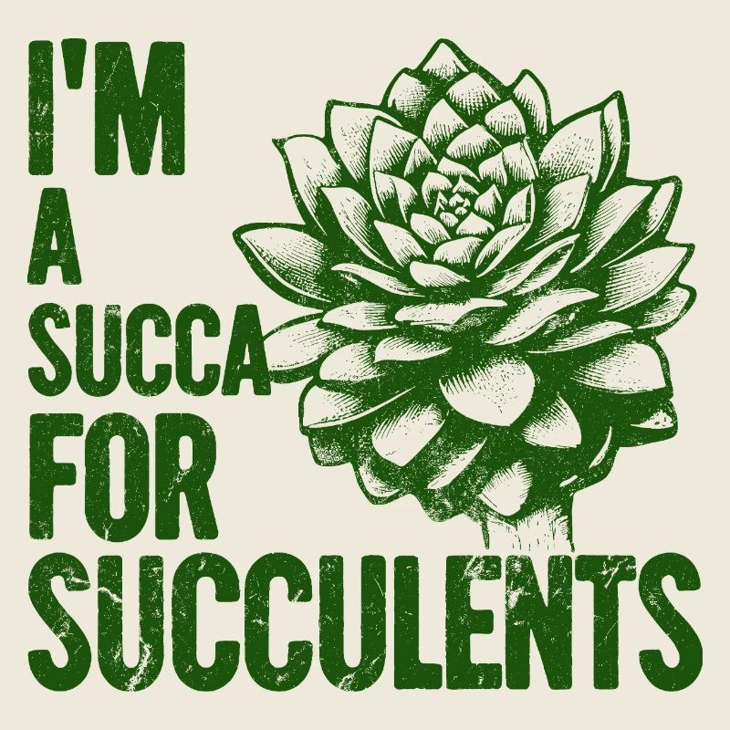 Je suis une sucque pour les succulentes