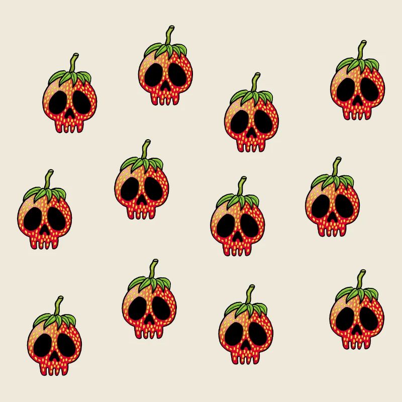 Crânes de fraises
