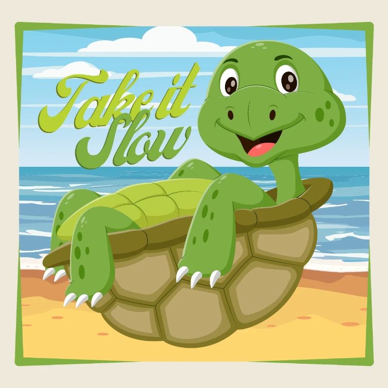 Take it Slow – Chillige Schildkröte