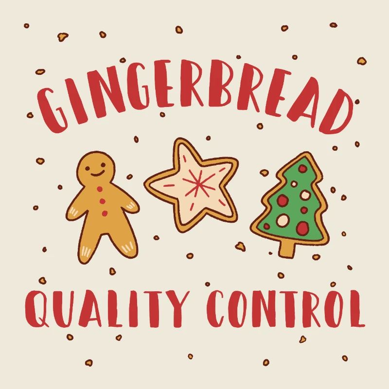 Gingerbread Quality Control - Lustige Weihnachten