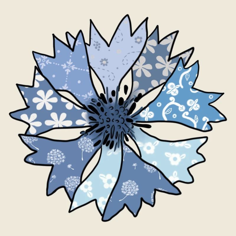 bunte_Kornblume