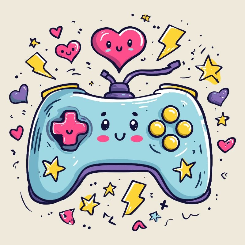 Kawaii Controller Herzfreude