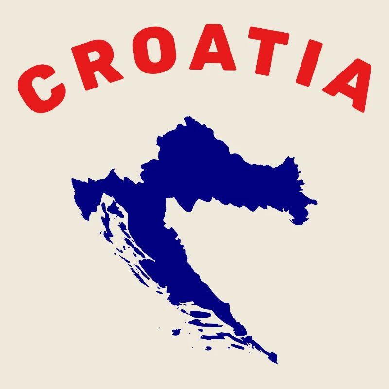 Kroatien-Karte