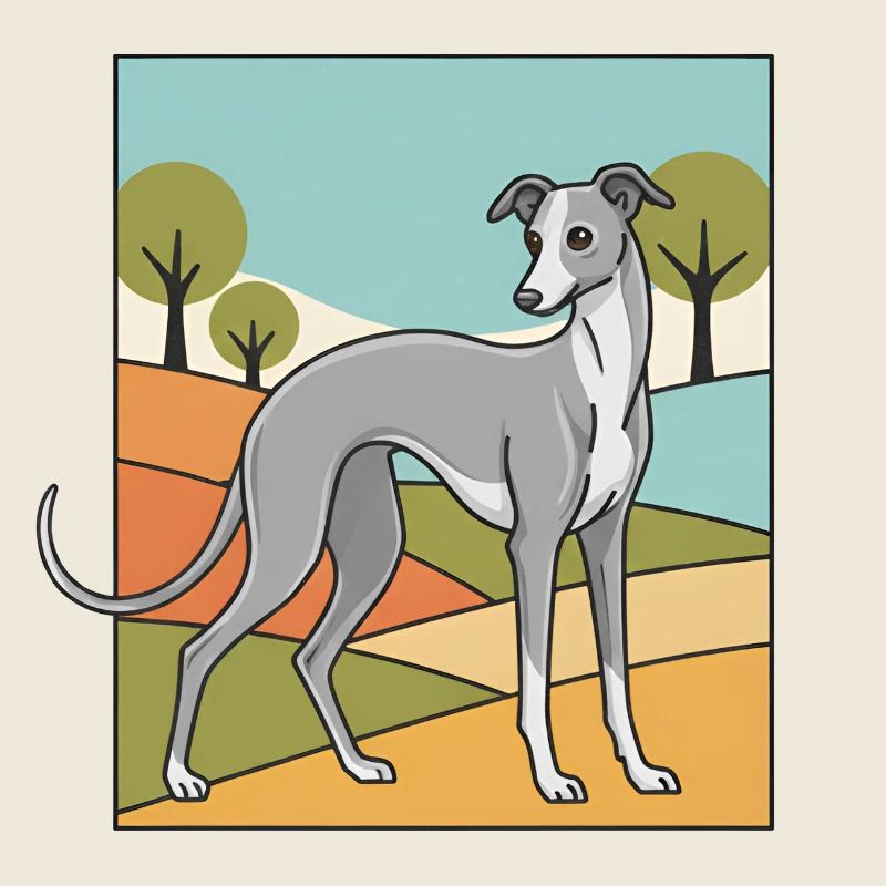 Italienisches Windspiel Windhund