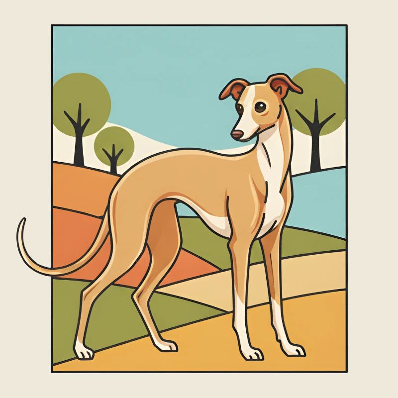 Italienisches Windspiel Windhund