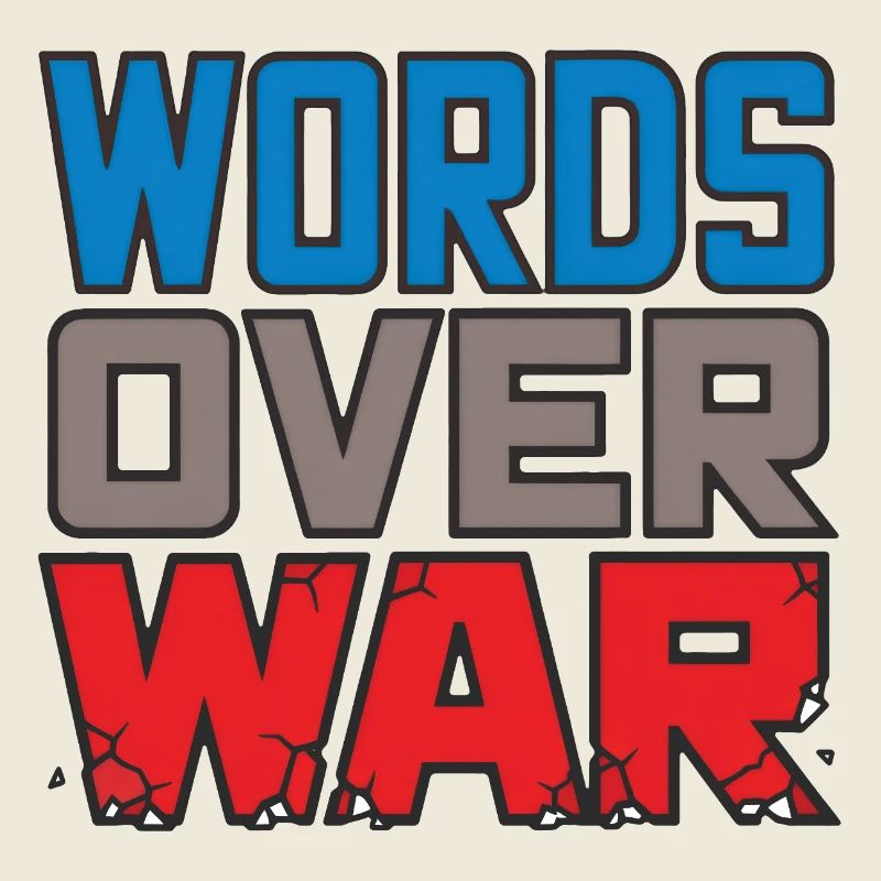 WORDS OVER WAR #2 - let's talk